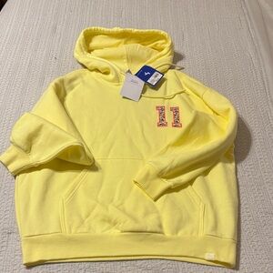 Yellow Hooded Sweatshirt from JoyLab
